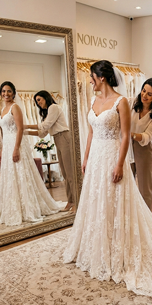 Banner noivado e casamento noiva 300x600 pixel